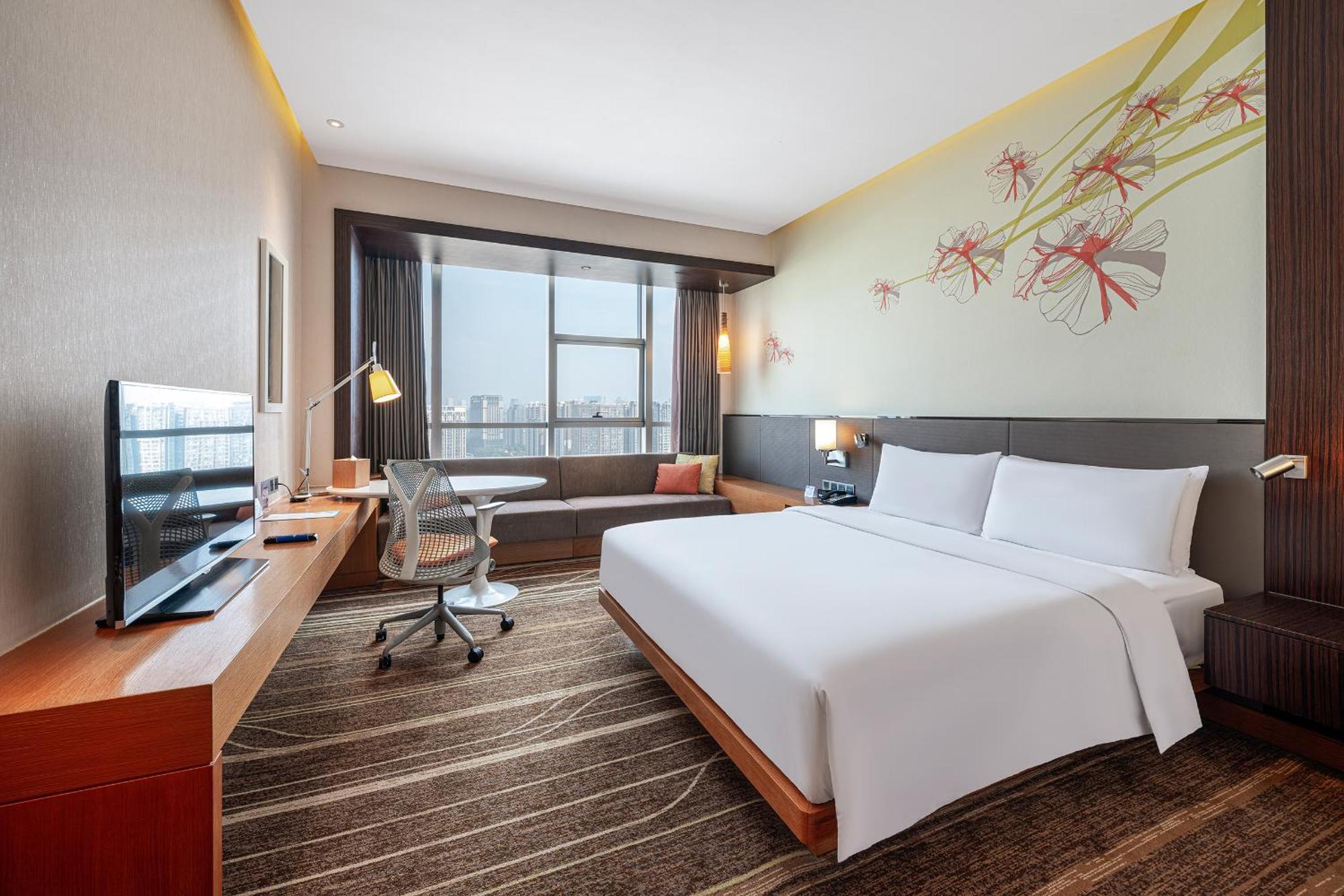 Hilton Garden Inn Chengdu Huayang Экстерьер фото